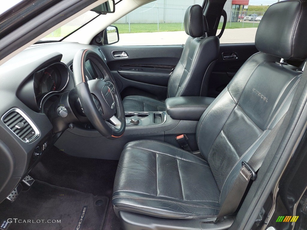 Black Interior 2016 Dodge Durango Citadel Photo #142359849