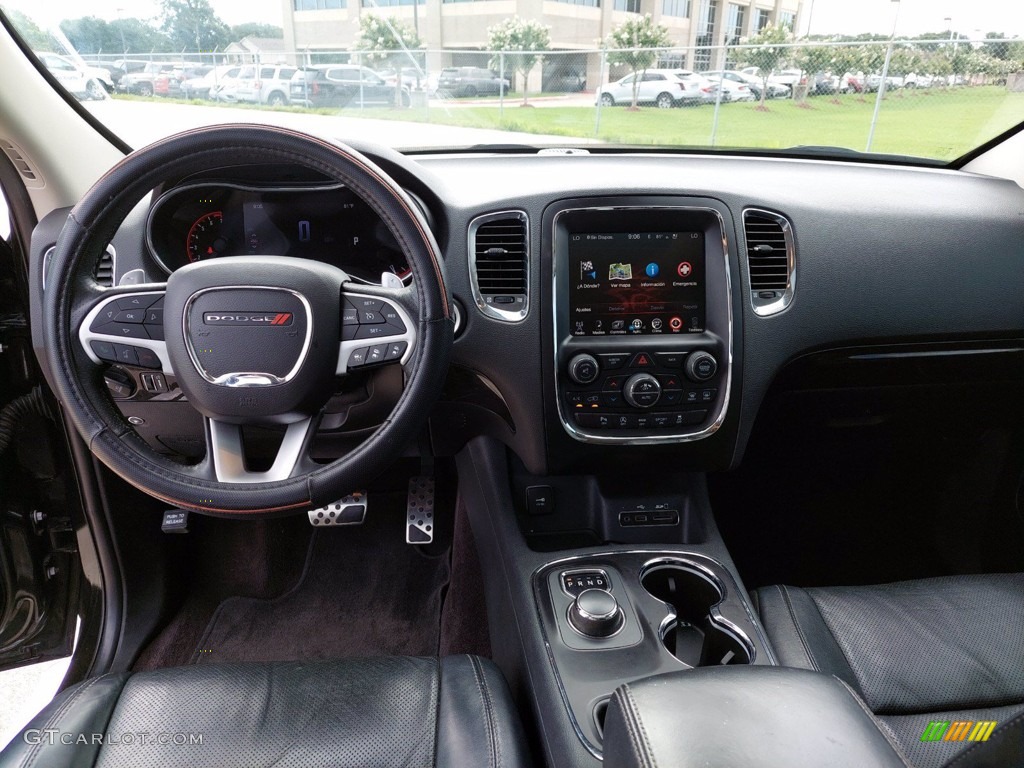 2016 Dodge Durango Citadel Black Dashboard Photo #142359870