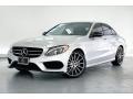 Front 3/4 View of 2018 C 300 Sedan