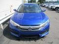 2018 Aegean Blue Metallic Honda Civic LX Sedan  photo #7