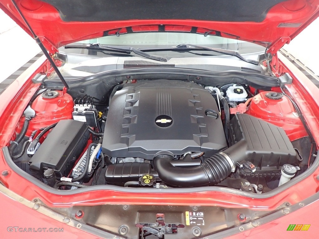 2012 Camaro LS Coupe - Victory Red / Black photo #7