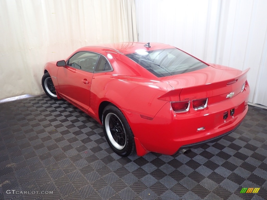 2012 Camaro LS Coupe - Victory Red / Black photo #10
