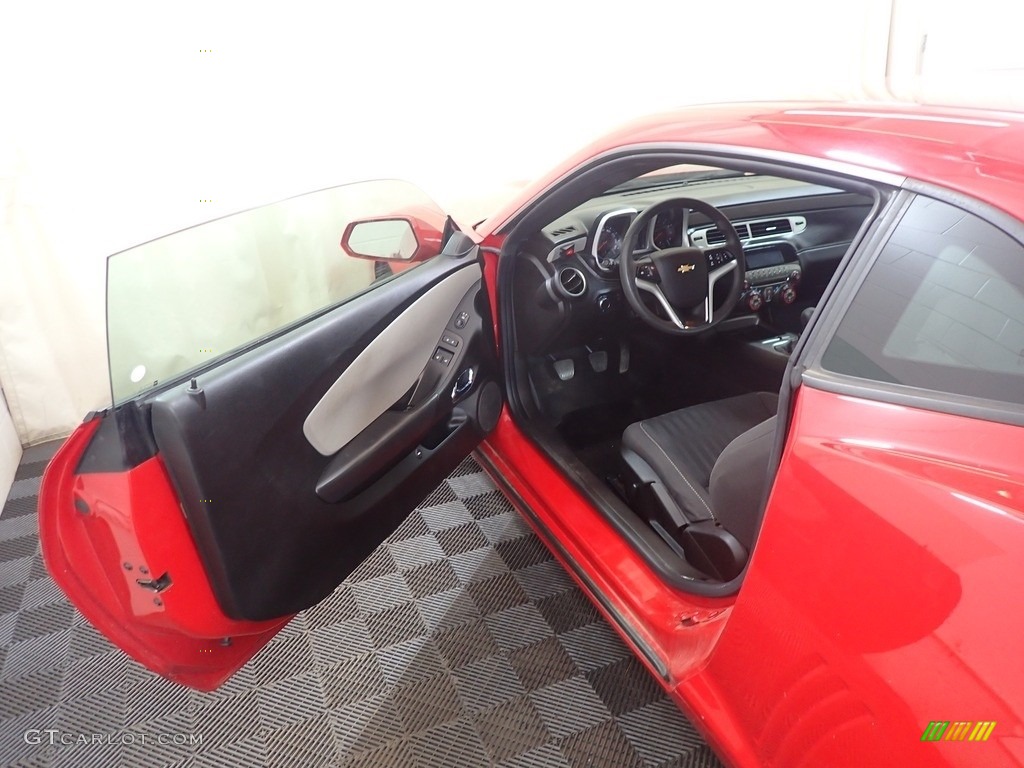 2012 Camaro LS Coupe - Victory Red / Black photo #17