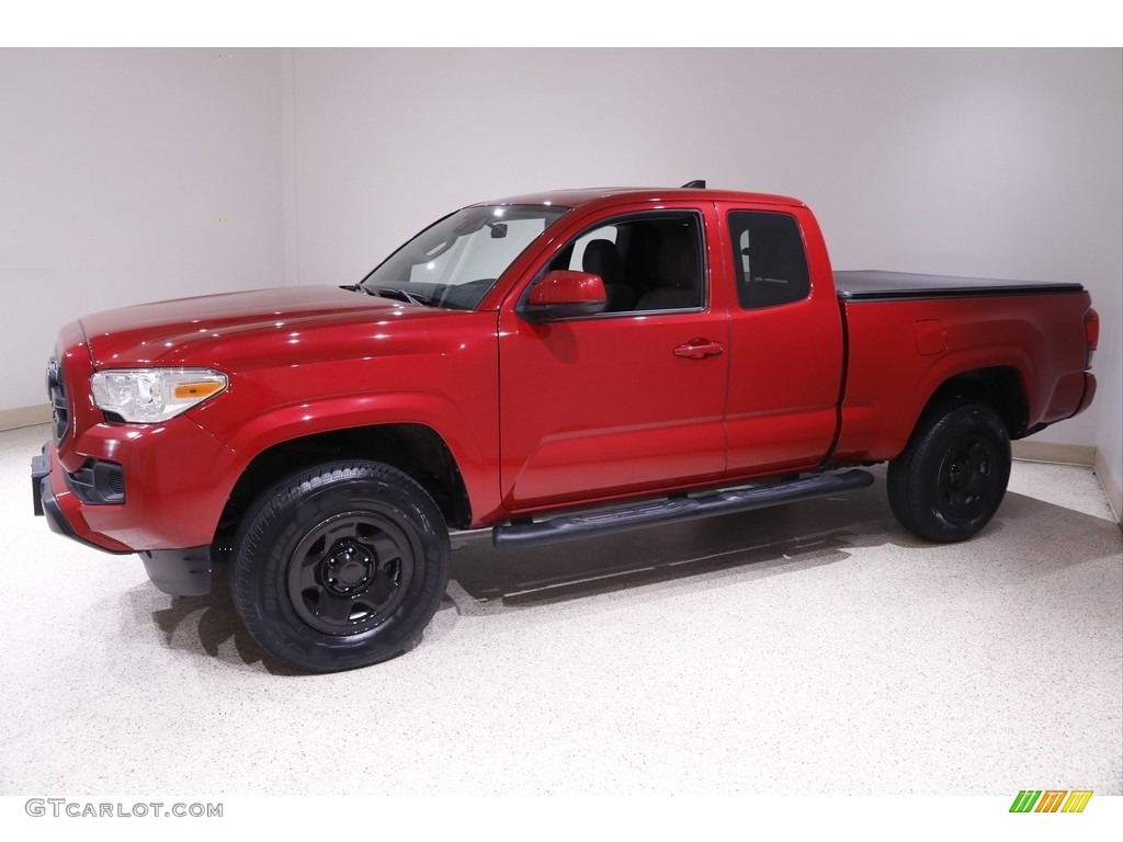 Barcelona Red Metallic 2018 Toyota Tacoma SR Access Cab Exterior Photo #142360737
