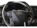 Cement Gray 2018 Toyota Tacoma SR Access Cab Steering Wheel