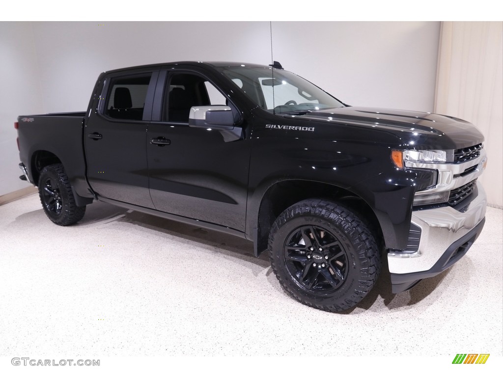 2021 Silverado 1500 LT Crew Cab 4x4 - Black / Jet Black photo #1