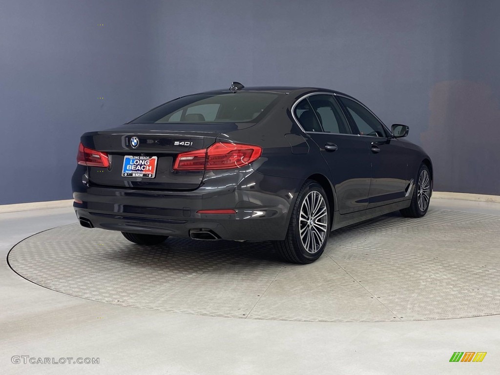2018 5 Series 540i Sedan - Dark Graphite Metallic / Black photo #5