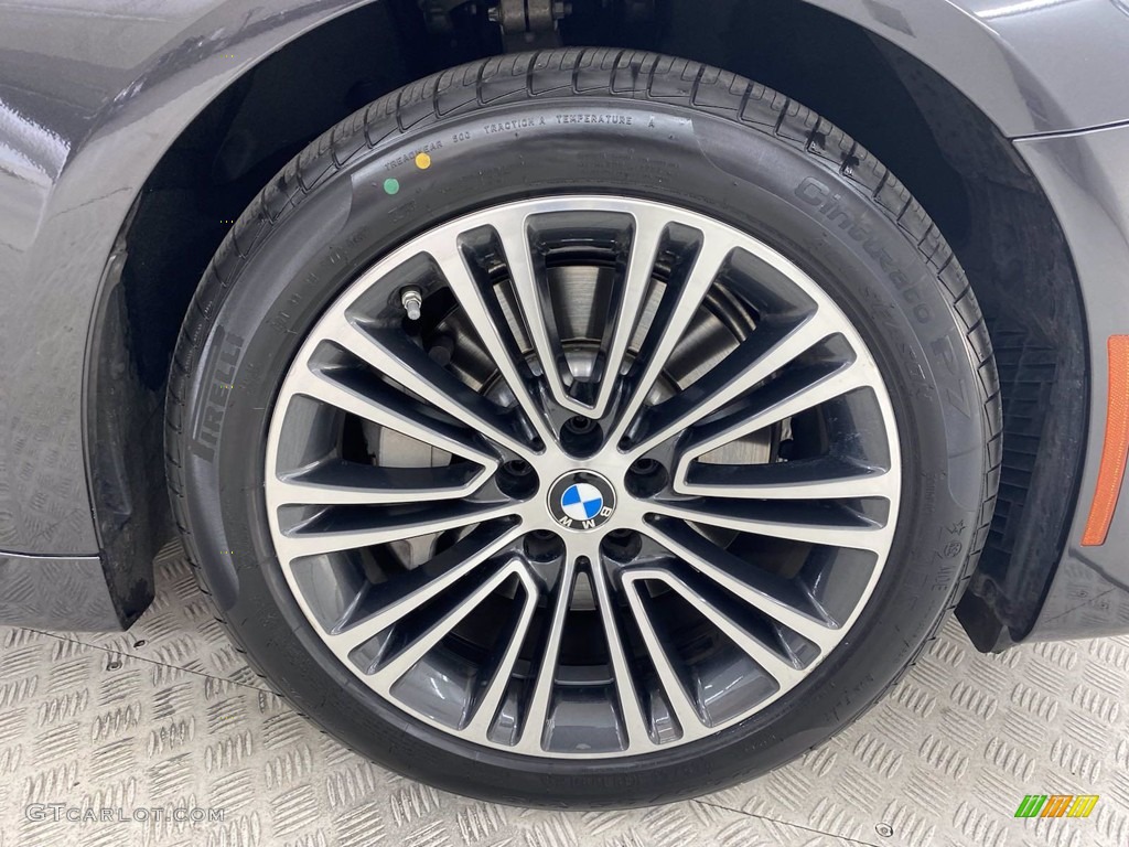 2018 5 Series 540i Sedan - Dark Graphite Metallic / Black photo #6