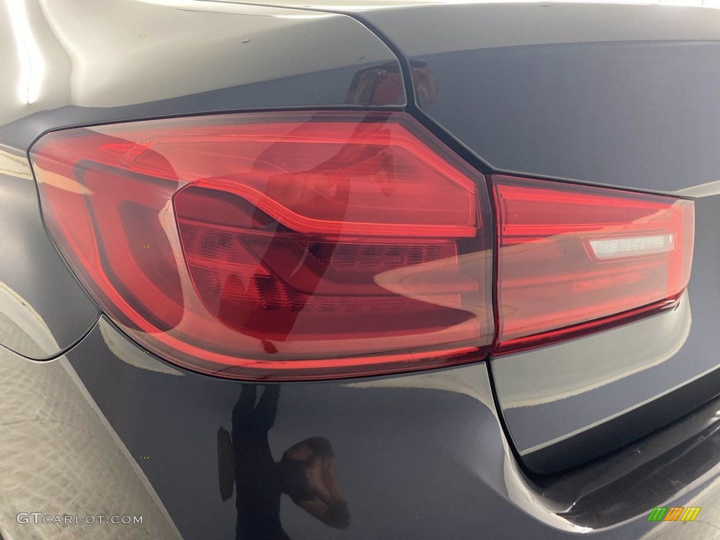 2018 5 Series 540i Sedan - Dark Graphite Metallic / Black photo #9