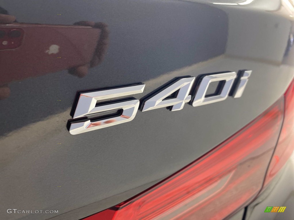 2018 5 Series 540i Sedan - Dark Graphite Metallic / Black photo #11