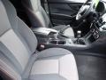 Black Front Seat Photo for 2021 Subaru Crosstrek #142362206