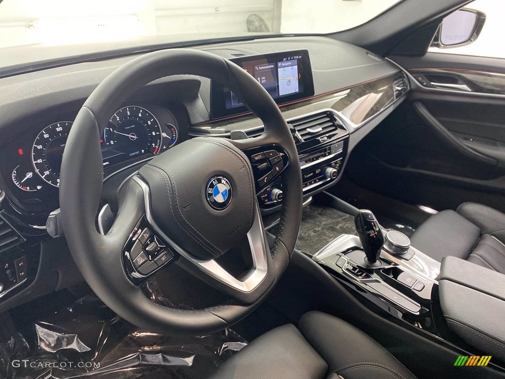 2018 5 Series 540i Sedan - Dark Graphite Metallic / Black photo #16