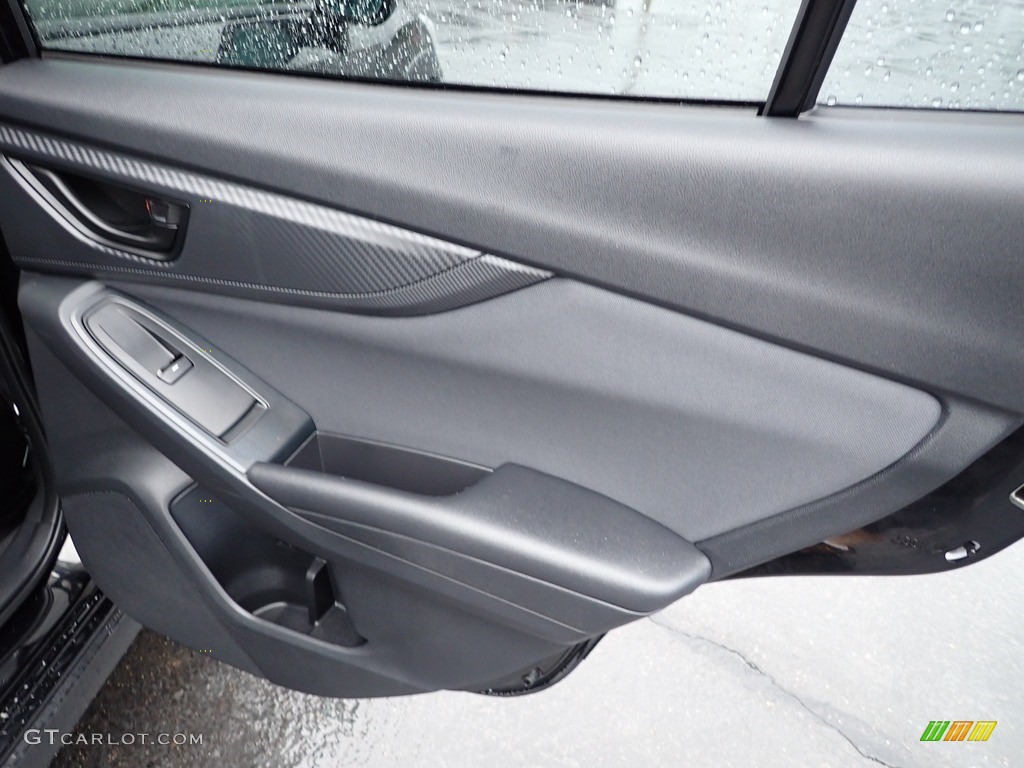 2021 Subaru Crosstrek Premium Black Door Panel Photo #142362311