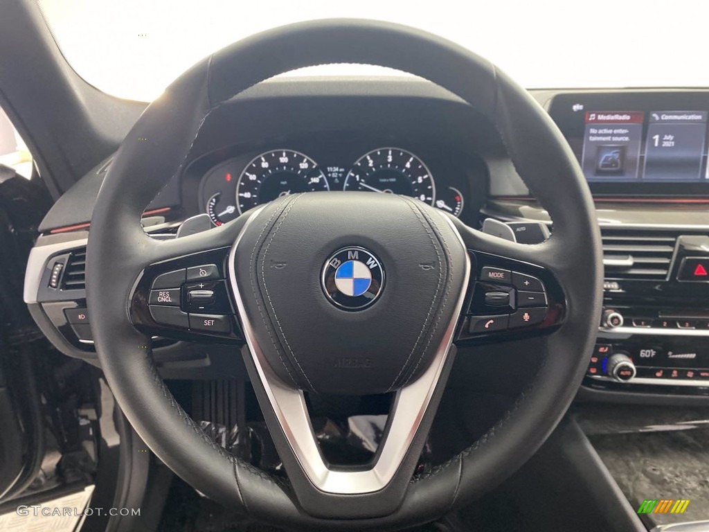 2018 5 Series 540i Sedan - Dark Graphite Metallic / Black photo #18
