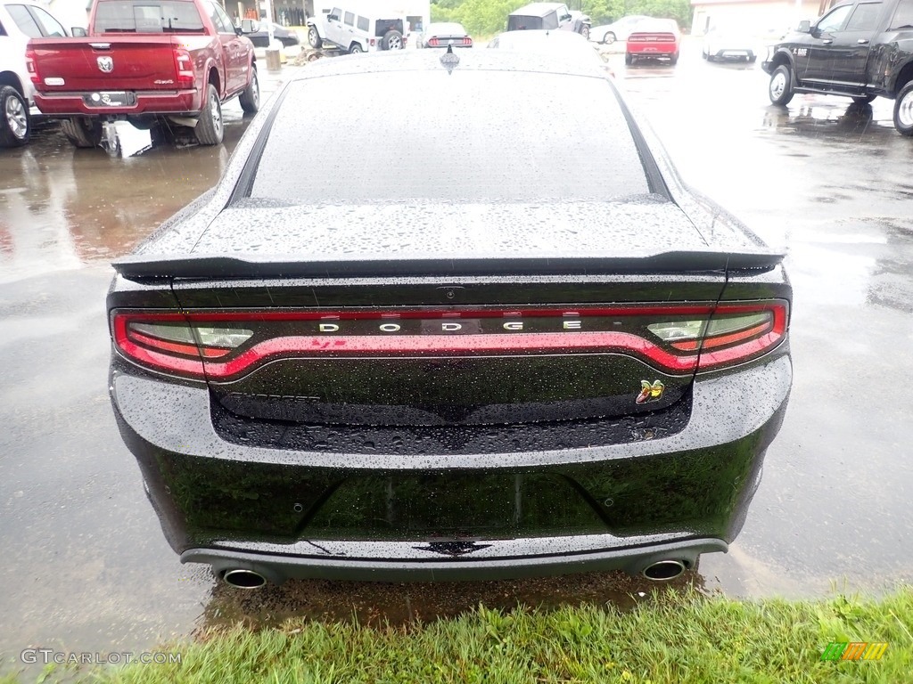 2020 Charger Scat Pack - Pitch Black / Black Houndstooth photo #4