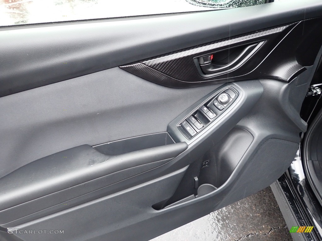 2021 Subaru Crosstrek Premium Black Door Panel Photo #142362422