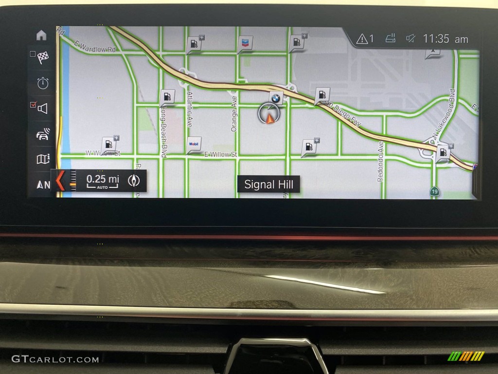2018 5 Series 540i Sedan - Dark Graphite Metallic / Black photo #24