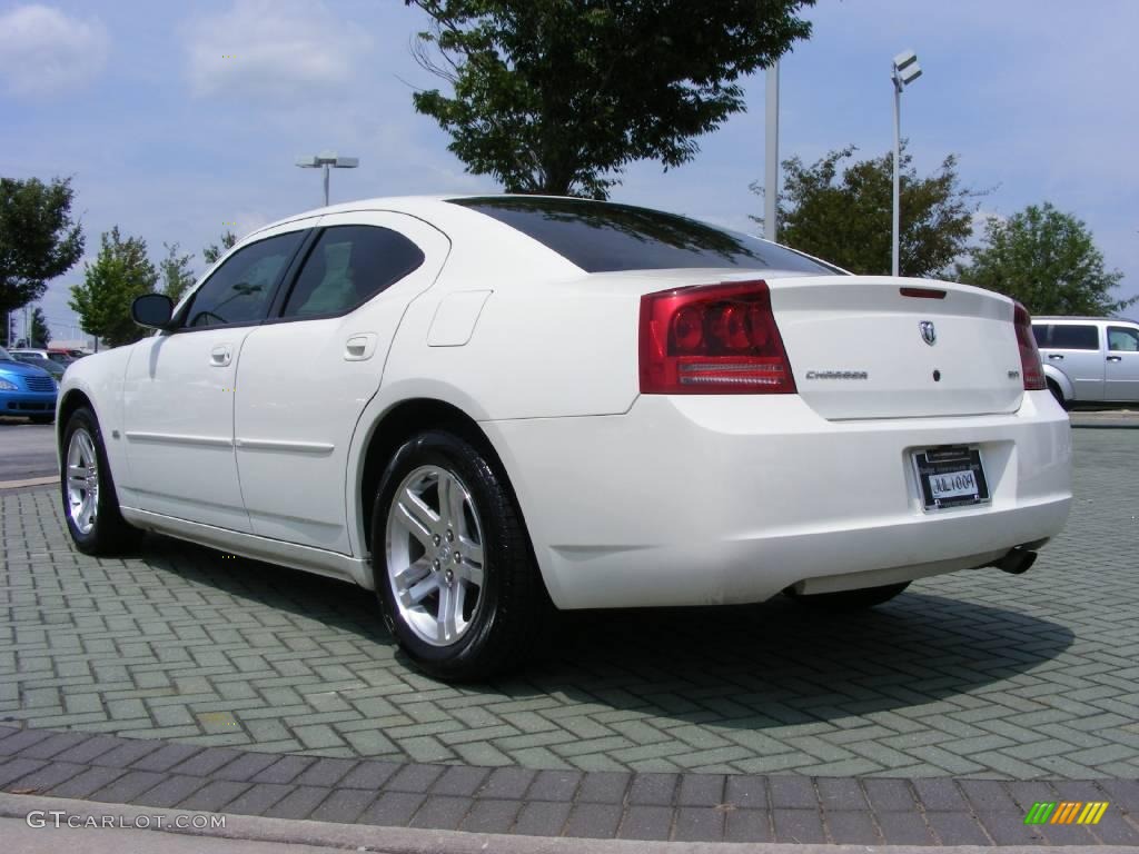 2006 Charger SXT - Stone White / Dark Slate Gray/Light Slate Gray photo #3