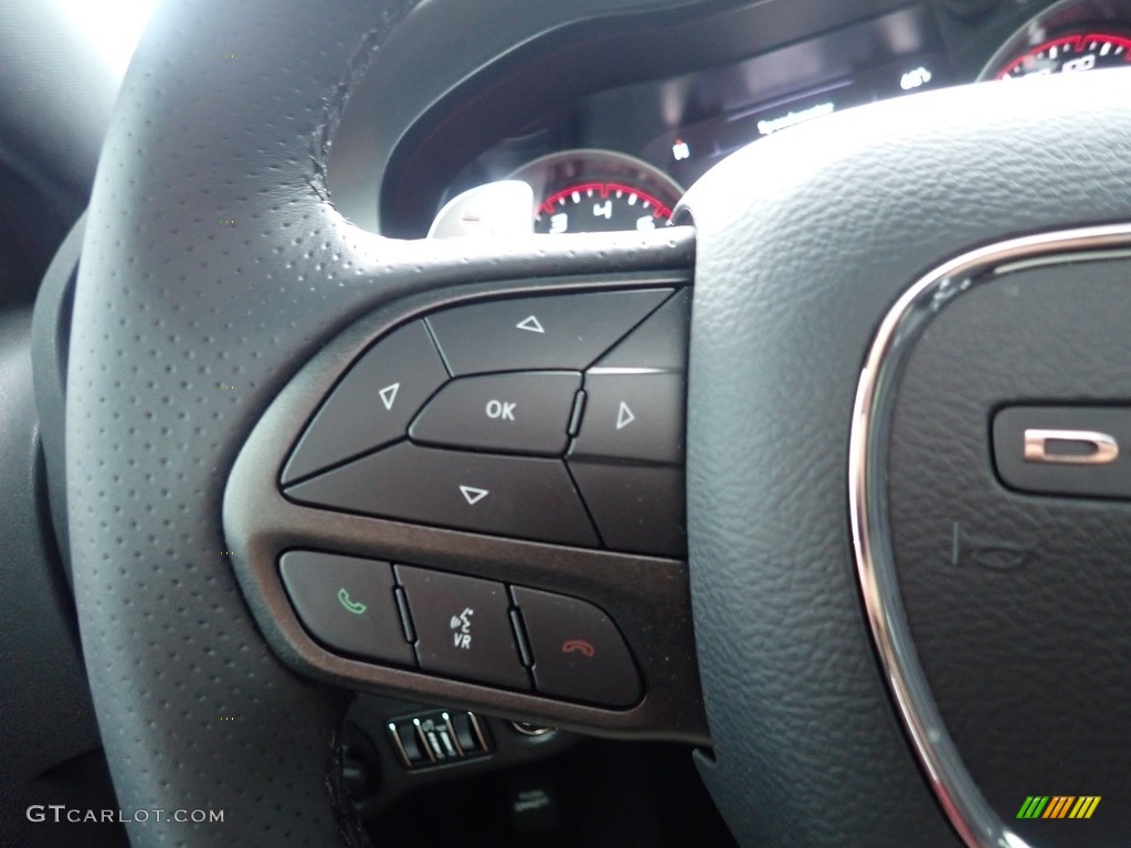 2020 Charger Scat Pack - Pitch Black / Black Houndstooth photo #22