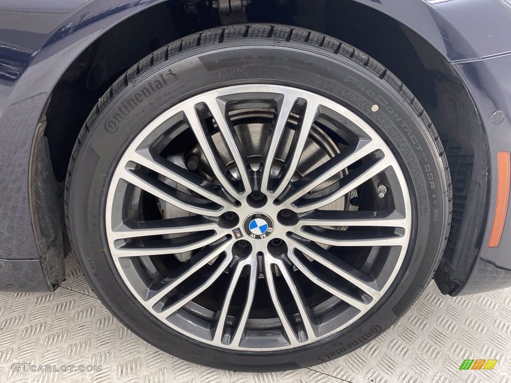 2018 5 Series 530e iPerfomance Sedan - Carbon Black Metallic / Black photo #6