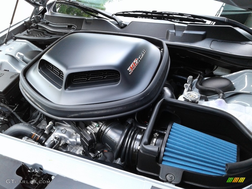 2021 Dodge Challenger R/T Scat Pack Shaker 392 SRT 6.4 Liter HEMI OHV-16 Valve VVT MDS V8 Engine Photo #142363034