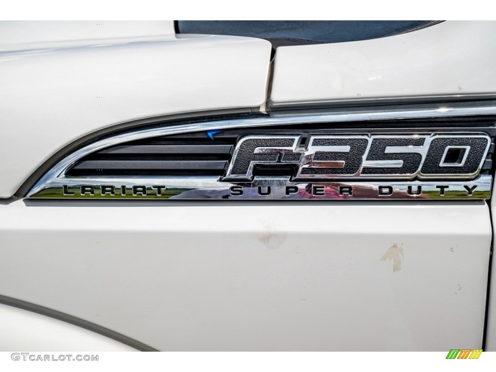 2014 Ford F350 Super Duty Lariat SuperCab 4x4 Marks and Logos Photo #142363691