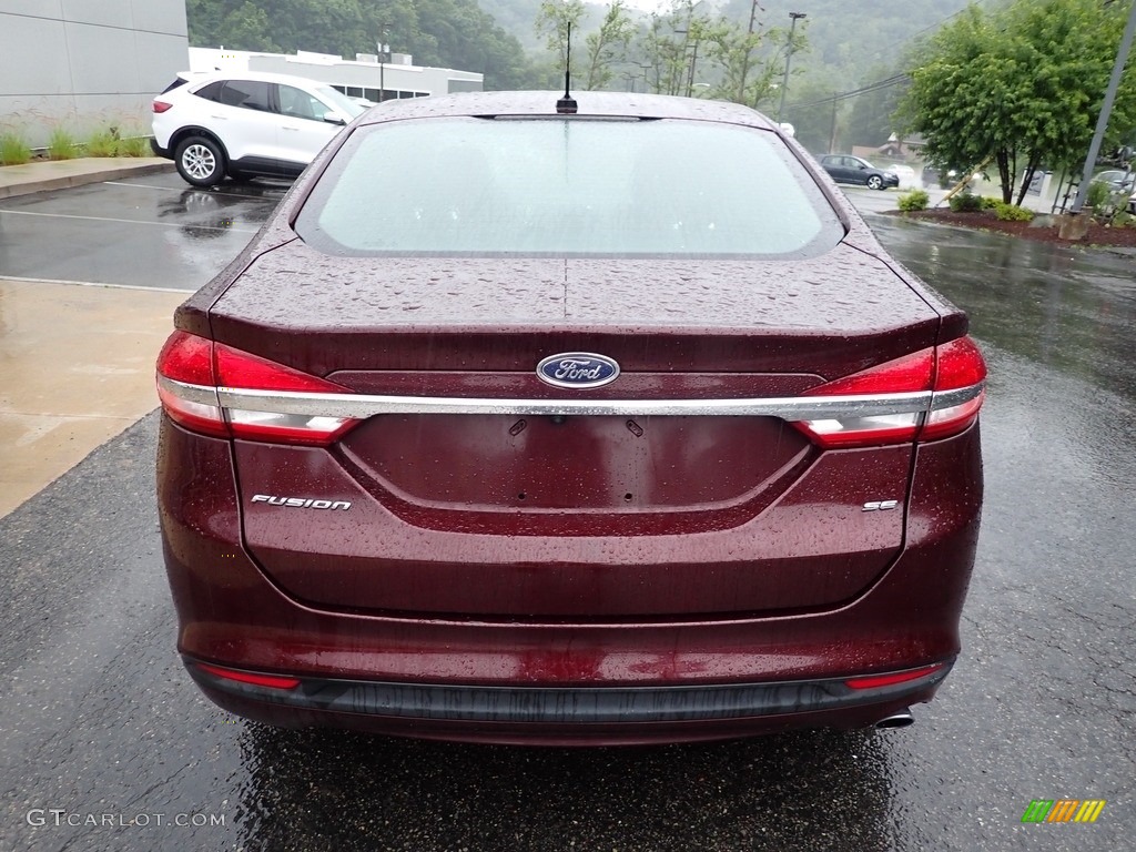 2017 Fusion SE - Ruby Red / Ebony photo #3