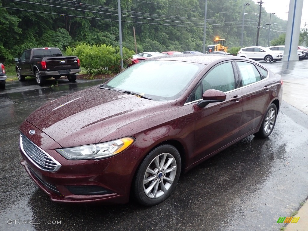 2017 Fusion SE - Ruby Red / Ebony photo #7