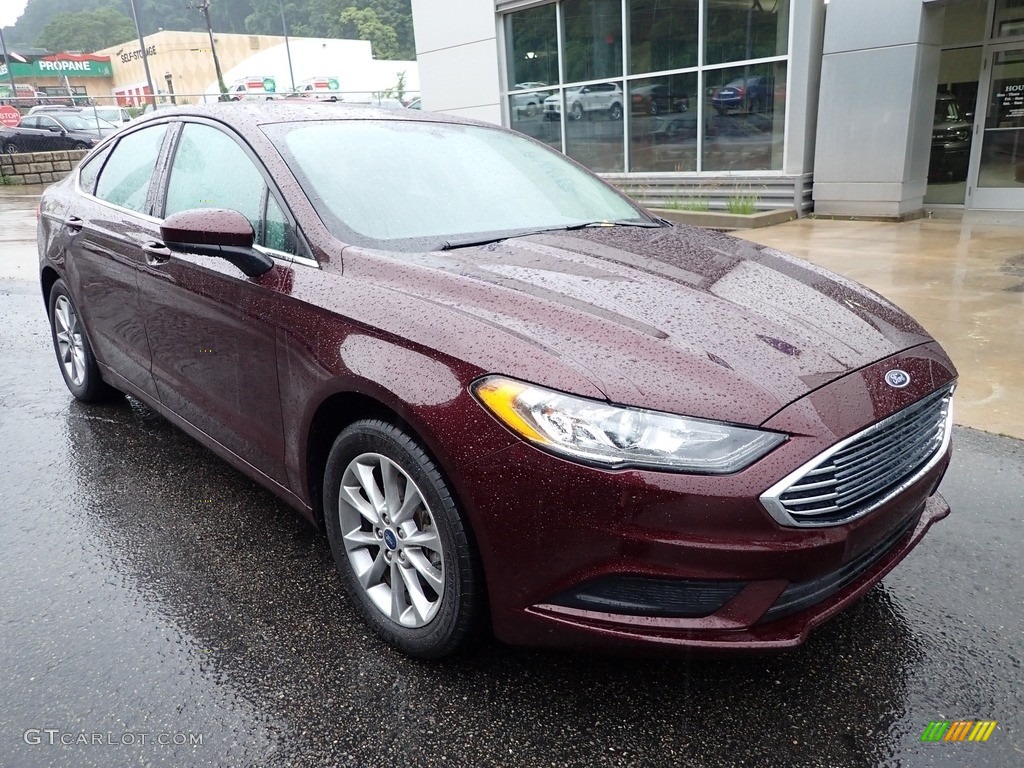 2017 Fusion SE - Ruby Red / Ebony photo #9