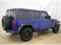 Ocean Blue Metallic - Wrangler Unlimited Willys 4x4 Photo No. 2