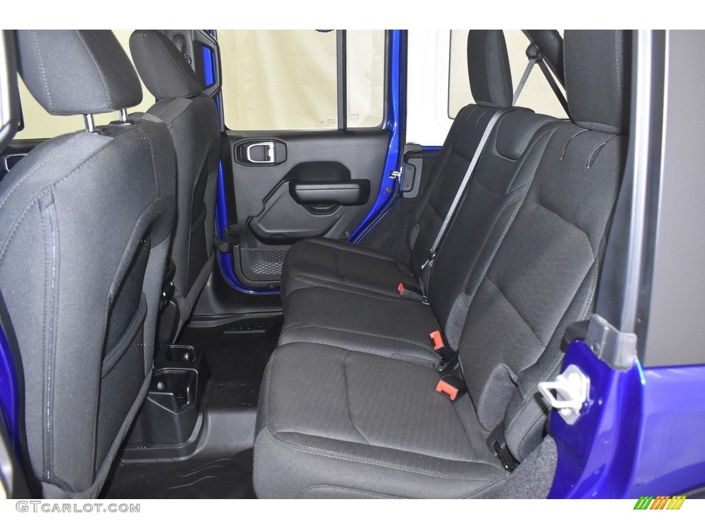 2020 Wrangler Unlimited Willys 4x4 - Ocean Blue Metallic / Black photo #8