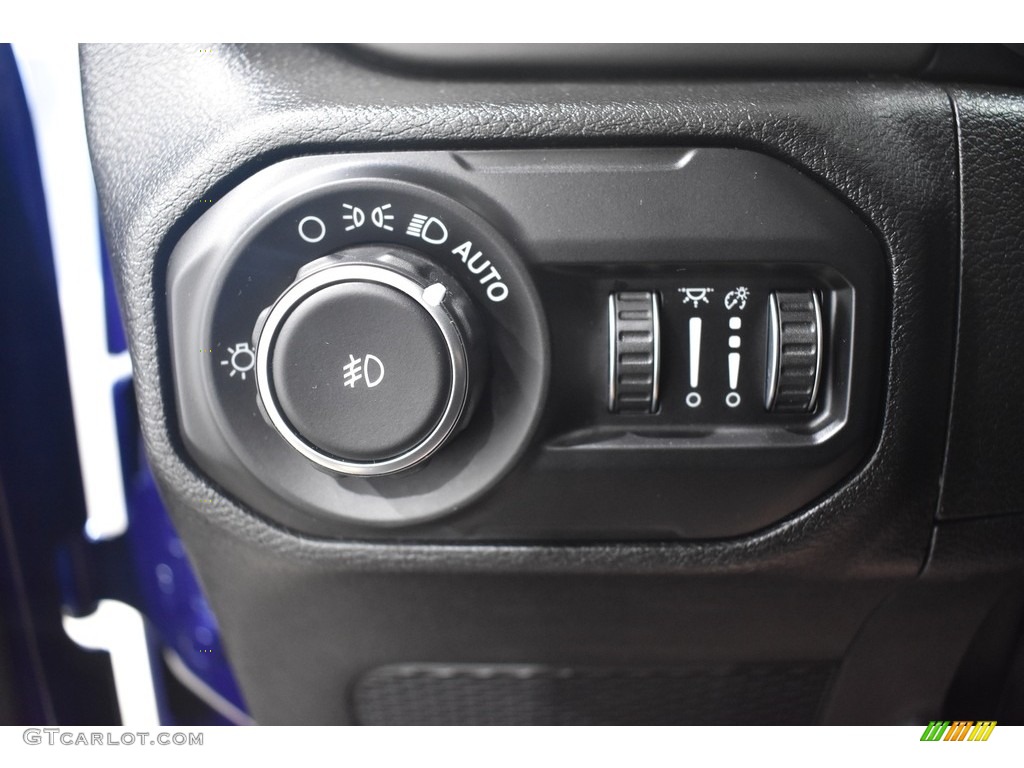 2020 Wrangler Unlimited Willys 4x4 - Ocean Blue Metallic / Black photo #11
