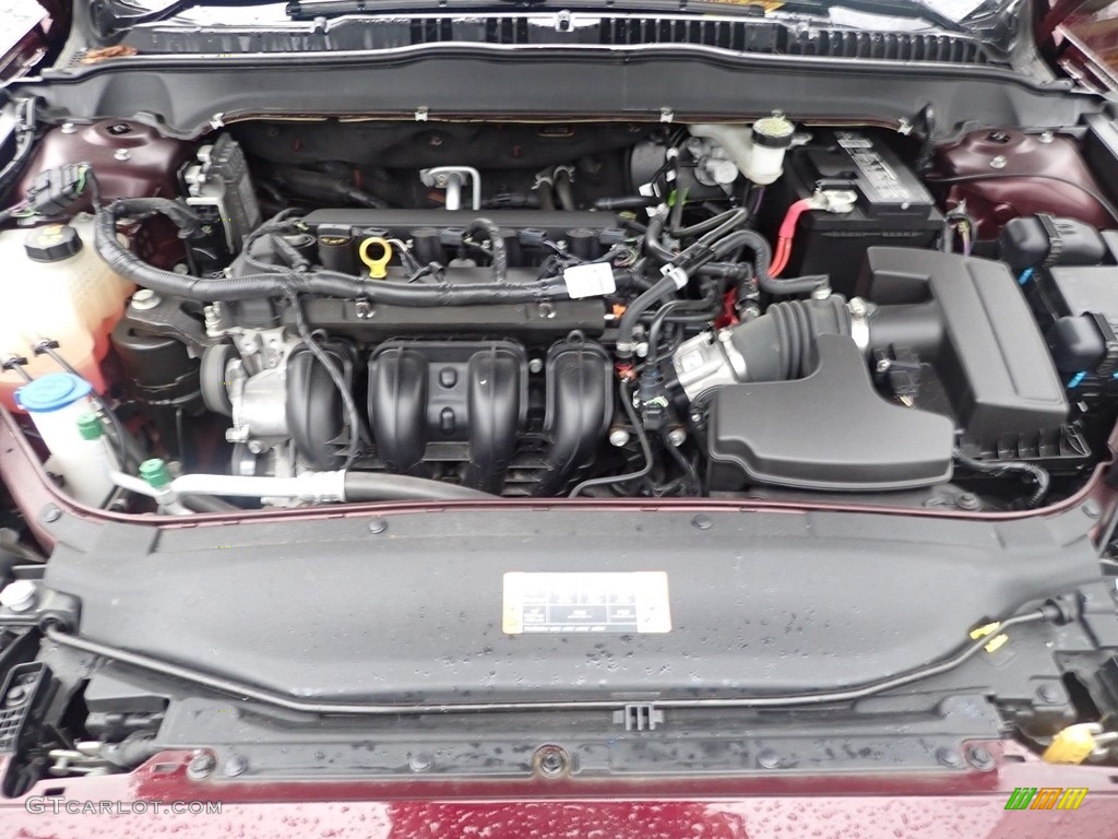 2017 Fusion SE - Ruby Red / Ebony photo #30