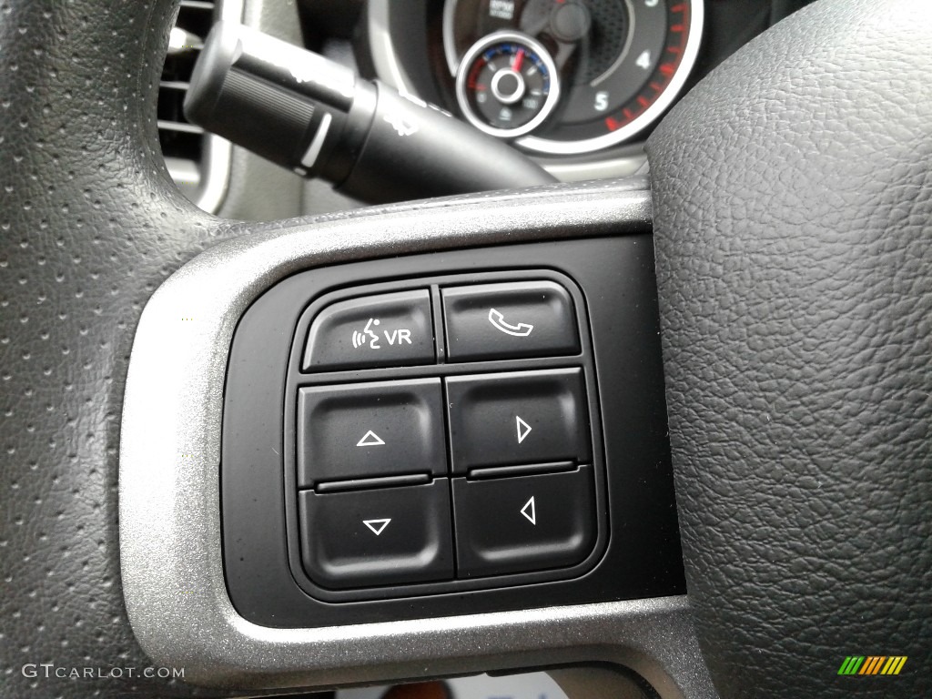 2021 Ram 3500 Tradesman Crew Cab 4x4 Black Steering Wheel Photo #142364768