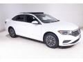 2019 Pure White Volkswagen Jetta SE  photo #1