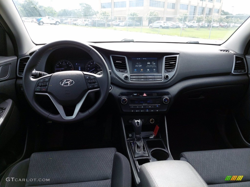 2018 Hyundai Tucson Value Black Dashboard Photo #142365680