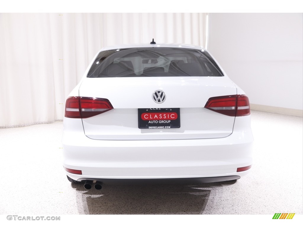 2018 Jetta SE - Pure White / Cornsilk Beige photo #16