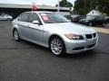 2007 Titanium Silver Metallic BMW 3 Series 328xi Sedan  photo #7