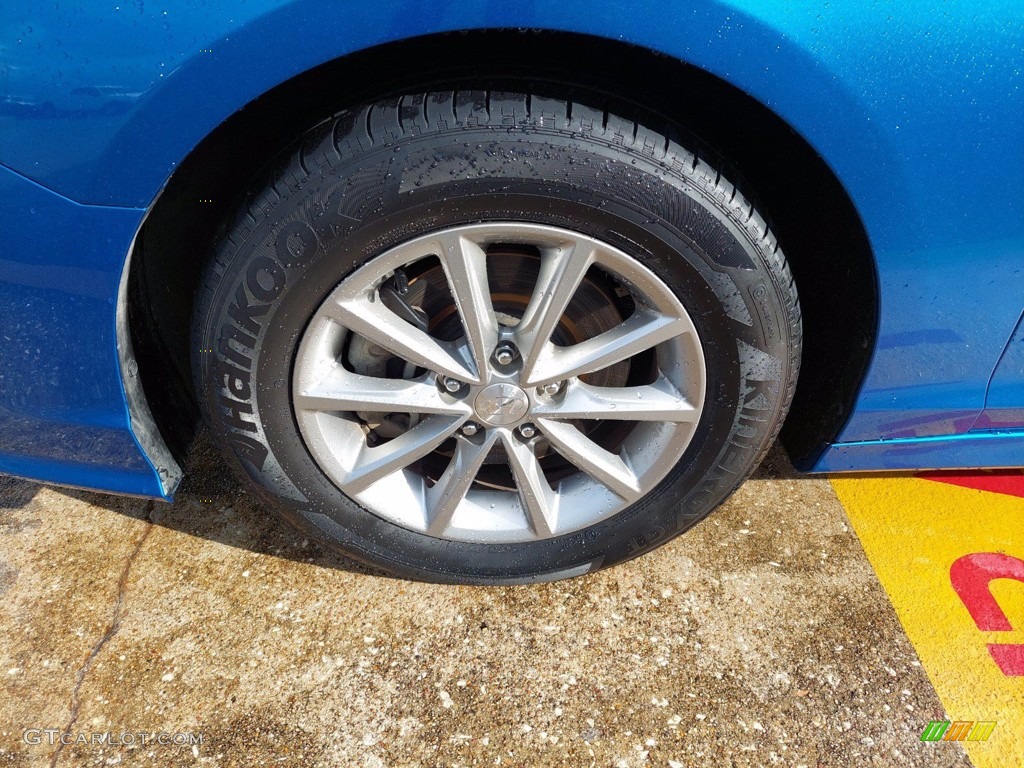 2018 Sonata SE - Electric Blue / Gray photo #9
