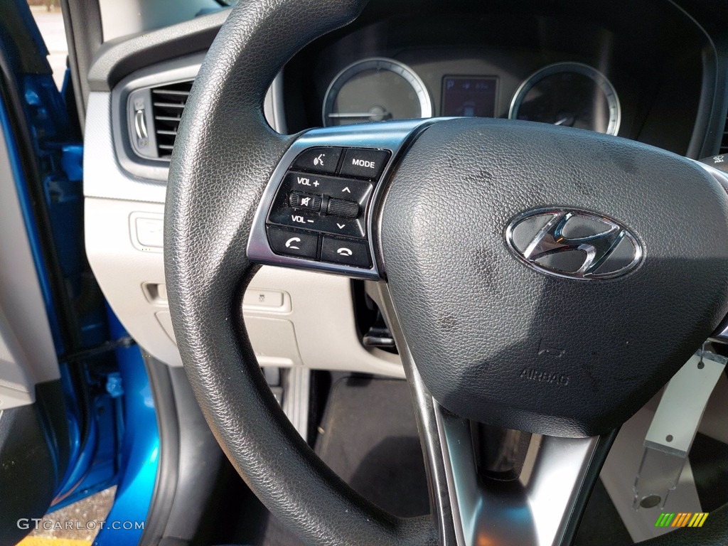 2018 Sonata SE - Electric Blue / Gray photo #14