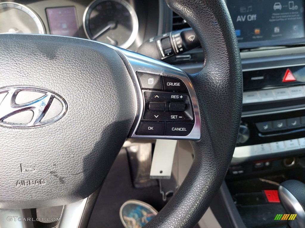 2018 Sonata SE - Electric Blue / Gray photo #15