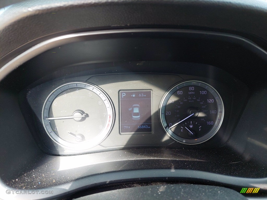 2018 Sonata SE - Electric Blue / Gray photo #16