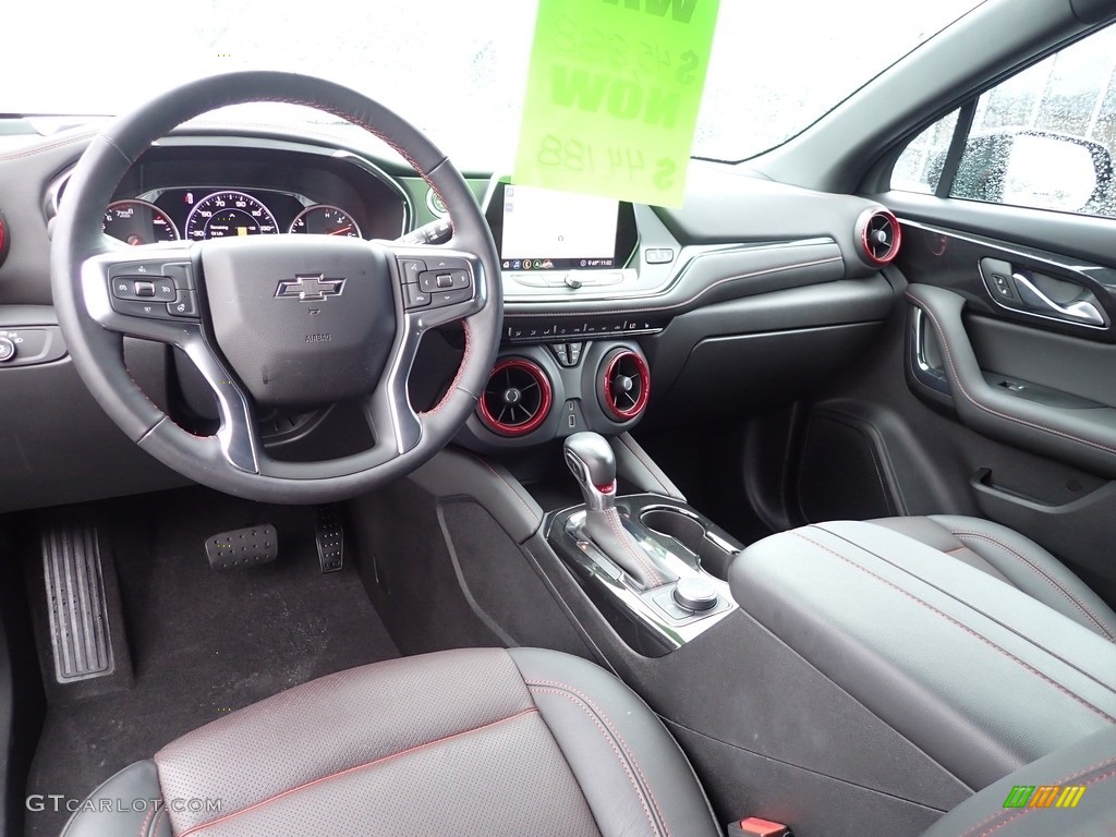 Jet Black Interior 2020 Chevrolet Blazer RS AWD Photo #142367810