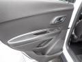 Jet Black 2021 Chevrolet Trax LT AWD Door Panel