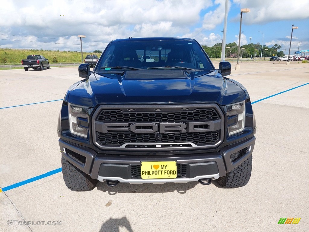 2017 F150 SVT Raptor SuperCrew 4x4 - Shadow Black / Black photo #2