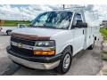 2014 Summit White Chevrolet Express Cutaway 3500 Utility Van  photo #8