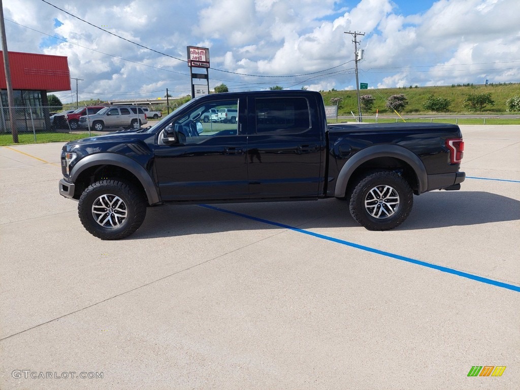 2017 F150 SVT Raptor SuperCrew 4x4 - Shadow Black / Black photo #4