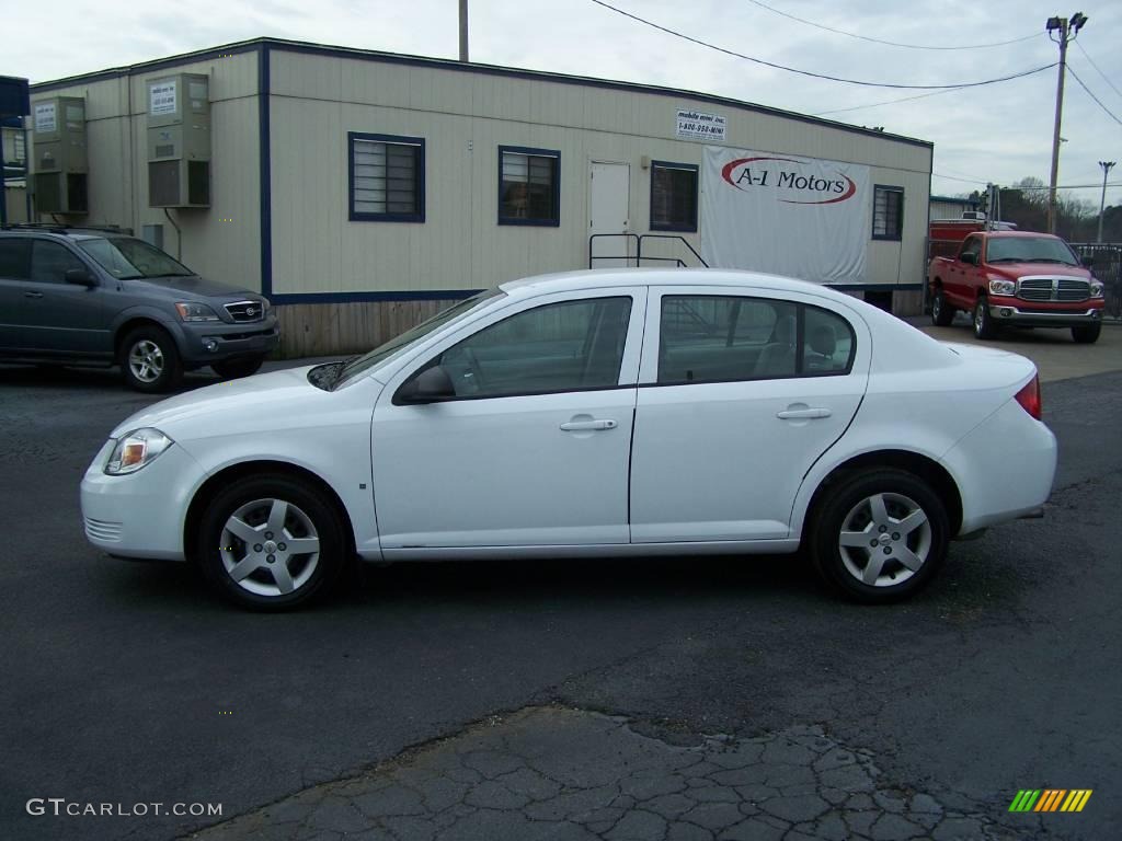 2006 Cobalt LS Sedan - Summit White / Gray photo #1