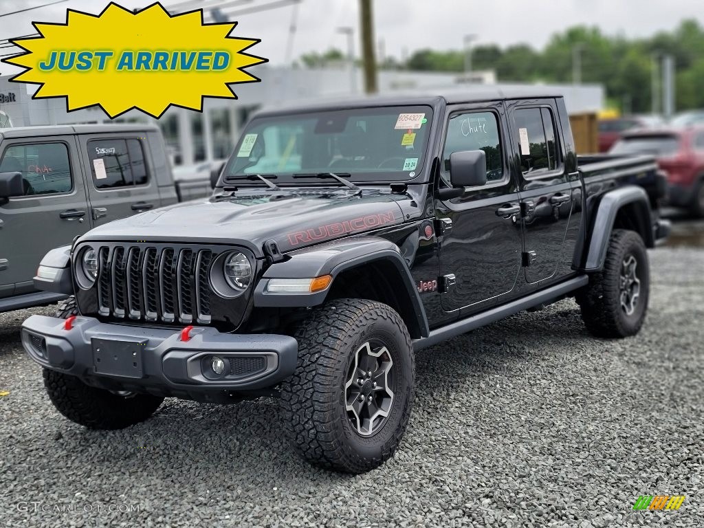 2020 Gladiator Rubicon 4x4 - Black / Black photo #1
