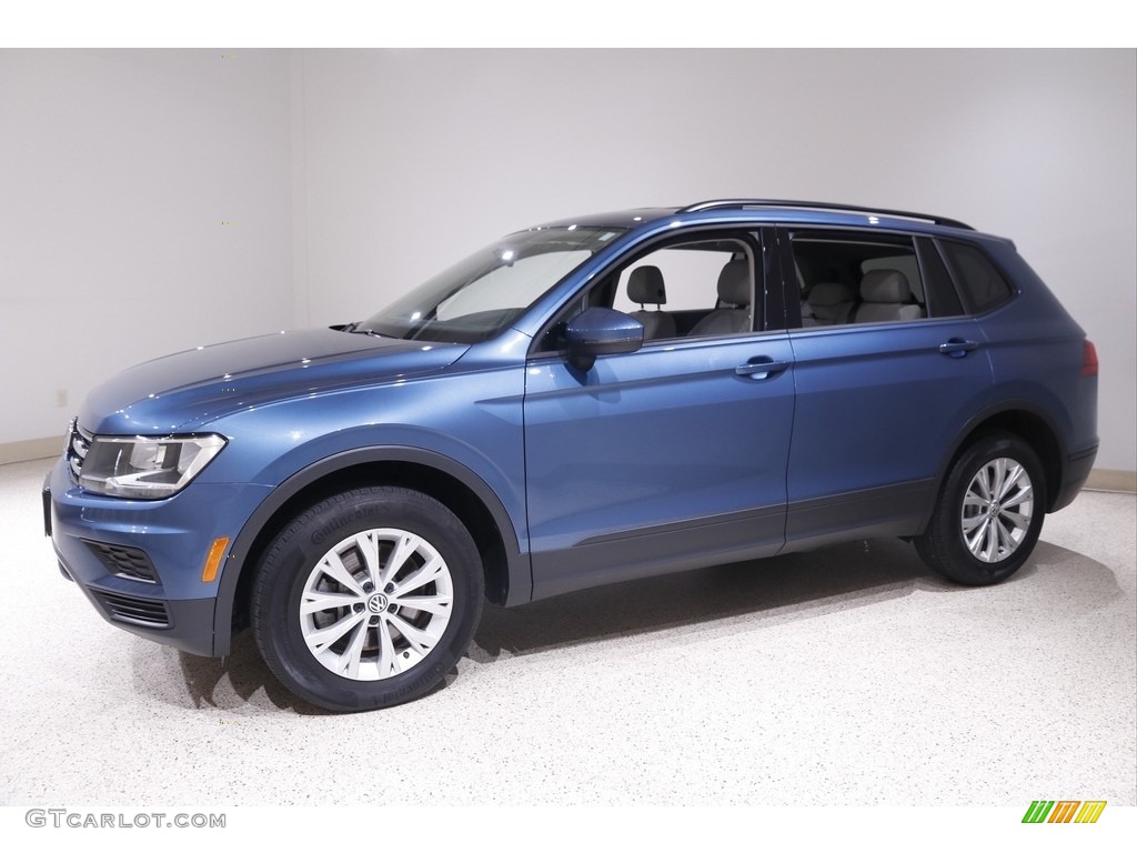 Silk Blue Metallic 2018 Volkswagen Tiguan S Exterior Photo #142370527